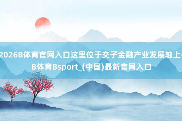 2026B体育官网入口这里位于交子金融产业发展轴上-B体育Bsport_(中国)最新官网入口