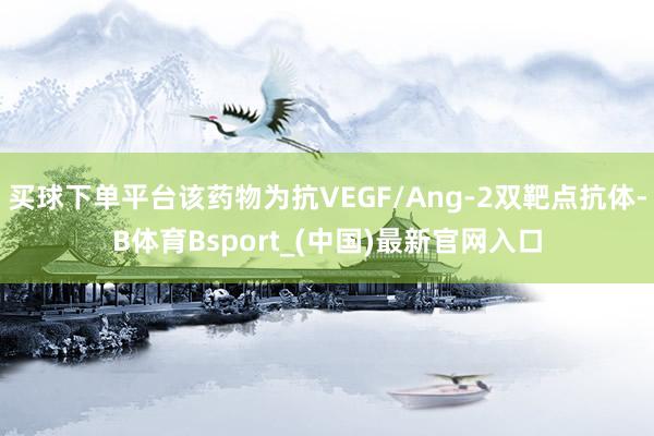 买球下单平台该药物为抗VEGF/Ang-2双靶点抗体-B体育Bsport_(中国)最新官网入口